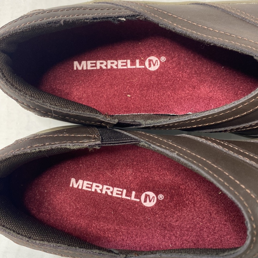 Merrell Espresso Jovilee Lattice Slide On Shoes, - Picture 7 of 8